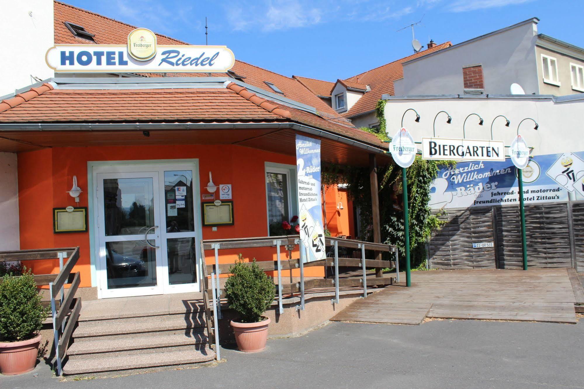 Hotel Riedel Zittau Exterior foto